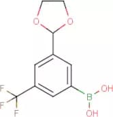 3-(1,3-Dioxolan-2-yl)-5-(trifluoromethyl)phenylboronic acid