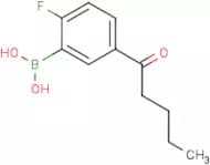 2-Fluoro-5-pentanoylphenylboronic acid