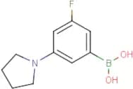3-Fluoro-5-pyrrolidinophenylboronic acid