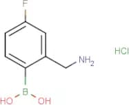 2-Aminomethyl-4-fluorophenylboronic acid hydrochloride