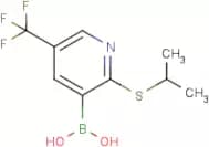 2-Isopropylthio-5-trifluoromethylpyridine-3-boronic acid
