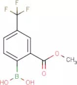 2-(Methoxycarbonyl)-4-(trifluoromethyl)phenylboronic acid