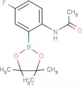 2-Acetamido-5-fluorophenylboronic acid, pinacol ester
