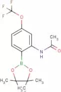 2-Acetamido-4-(trifluoromethoxy)phenylboronic acid, pinacol ester