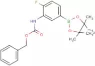 3-(Benzyloxycarbonylamino)-4-fluorophenylboronic acid, pinacol ester