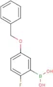 5-(Benzyloxy)-2-fluorophenylboronic acid