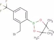 2-Bromomethyl-4-trifluoromethylphenylboronic acid, pinacol ester