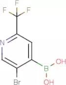 5-Bromo-2-trifluoromethylpyridine-4-boronic acid