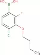3-Butoxy-4-chloro-2-fluorophenylboronic acid