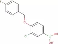 3-Chloro-4-(4'-fluorobenzyloxy)phenylboronic acid