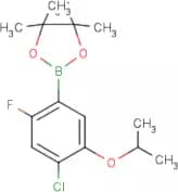 4-Chloro-2-fluoro-5-isopropoxyphenylboronic acid, pinacol ester
