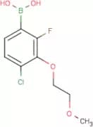 4-Chloro-2-fluoro-3-(2-methoxyethoxy)phenylboronic acid