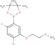 4-Chloro-2-fluoro-5-(2-methoxyethoxy)phenylboronic acid, pinacol ester