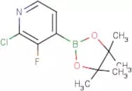 2-Chloro-3-fluoro-4-(tetramethyl-1,3,2-dioxaborolan-2-yl)pyridine