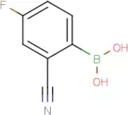 2-Cyano-4-fluorophenylboronic acid