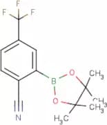 2-Cyano-5-(trifluoromethyl)phenylboronic acid, pinacol ester