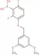 2,6-Difluoro-3-(3',5'-dimethoxybenzyloxy)phenylboronic acid