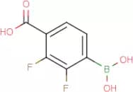 4-(Dihydroxyboranyl)-2,3-difluorobenzoic acid