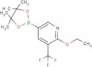 2-Ethoxy-5-(4,4,5,5-tetramethyl-1,3,2-dioxaborolan-2-yl)-3-(trifluoromethyl)-pyridine