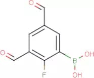 2-Fluoro-3,5-diformylphenylboronic acid