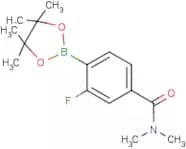 3-Fluoro-N,N-dimethyl-4-(tetramethyl-1,3,2-dioxaborolan-2-yl)benzamide