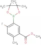 2-Fluoro-5-(methoxycarbonyl)-4-methylphenylboronic acid, pinacol ester