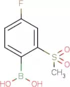 4-Fluoro-2-(methylsulfonyl)phenylboronic acid