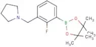 2-Fluoro-3-pyrrolidinomethylphenylboronic acid, pinacol ester
