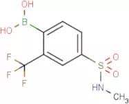4-(N-Methylsulfamoyl)-2-trifluoromethylphenylboronic acid