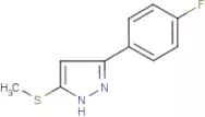 3-(4-Fluorophenyl)-5-(methylthio)-1H-pyrazole