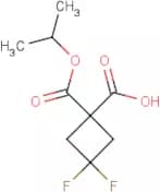 3,3-Difluorocyclobutane-1,1-dicarboxylic 1-isopropyl ester