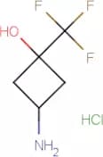 3-Amino-1-(trifluoromethyl)cyclobutan-1-ol hydrochloride