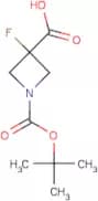 3-Fluoro-1,3-azetidinedicarboxylic acid tert-Butyl ester