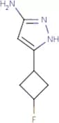 5-(3-Fluoro-cyclobutyl)-1H-pyrazol-3-ylamine