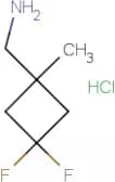 3,3-Difluoro-1-methylcyclobutane-1-methamine hydrochloride