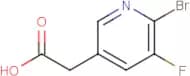 (6-Bromo-5-fluoro-pyridin-3-yl)-acetic acid