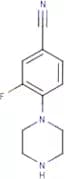 3-Fluoro-4-(piperazin-1-yl)benzonitrile