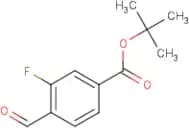 Tert-butyl 3-fluoro-4-formylbenzoate