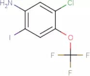 5-Chloro-2-iodo-4-trifluoromethoxy-phenylamine