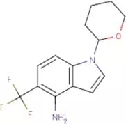 1-(Tetrahydro-2h-pyran-2-yl)-5-(trifluoromethyl)-1h-indol-4-amine