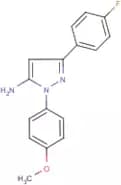5-Amino-3-(4-fluorophenyl)-1-(4-methoxyphenyl)-1H-pyrazole