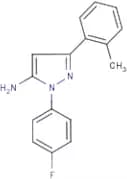 5-Amino-1-(4-fluorophenyl)-3-(2-methylbenzene)-1H-pyrazole