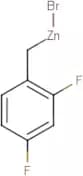 2,4-Difluorobenzylzinc bromide 0.5M solution in THF