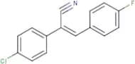 (2Z)-2-(4-Chlorophenyl)-3-(4-fluorophenyl)acrylonitrile