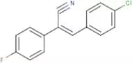 (2Z)-3-(4-Chlorophenyl)-2-(4-fluorophenyl)acrylonitrile