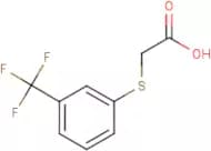 {[3-(Trifluoromethyl)phenyl]sulphanyl}acetic acid