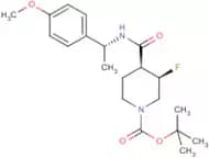 (3R,4S)-tert-Butyl 3-fluoro-4-((R)-1-(4-methoxyphenyl)ethylcarbamoyl)piperidine-1-carboxylate
