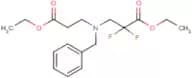Ethyl 3-(benzyl(3-ethoxy-3-oxopropyl)amino)-2,2-difluoropropanoate