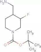 tert-Butyl 4-(aminomethyl)-3-fluoropiperidine-1-carboxylate