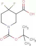 1-(tert-Butoxycarbonyl)-4,4-difluoropiperidine-3-carboxylic acid